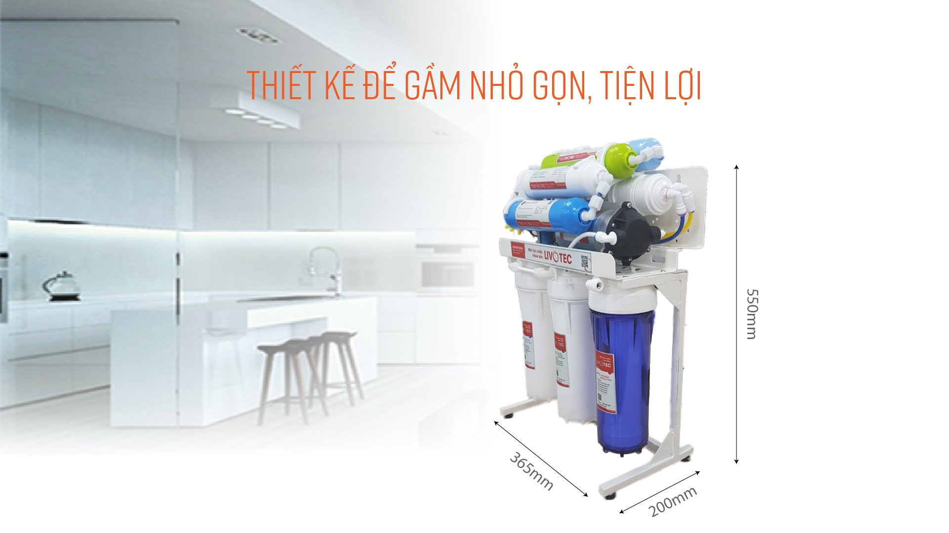Máy lọc nước Karofi Livotec 212