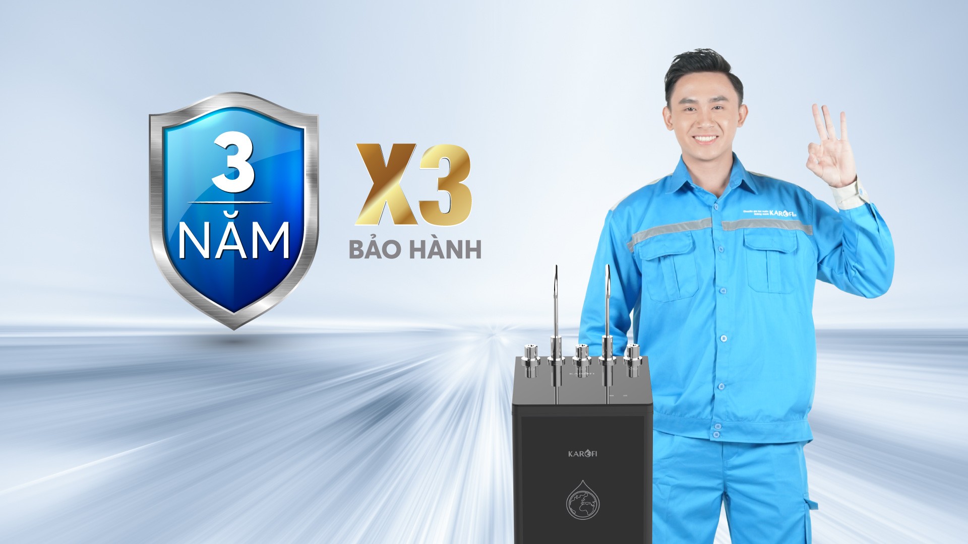 Máy lọc nước Karofi Optimus KAD-D66