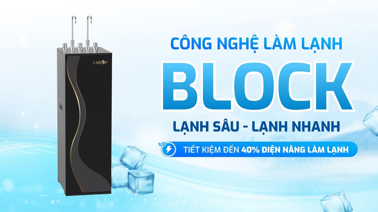 Máy lọc nước nóng lạnh Karofi KAD-D66S PRO