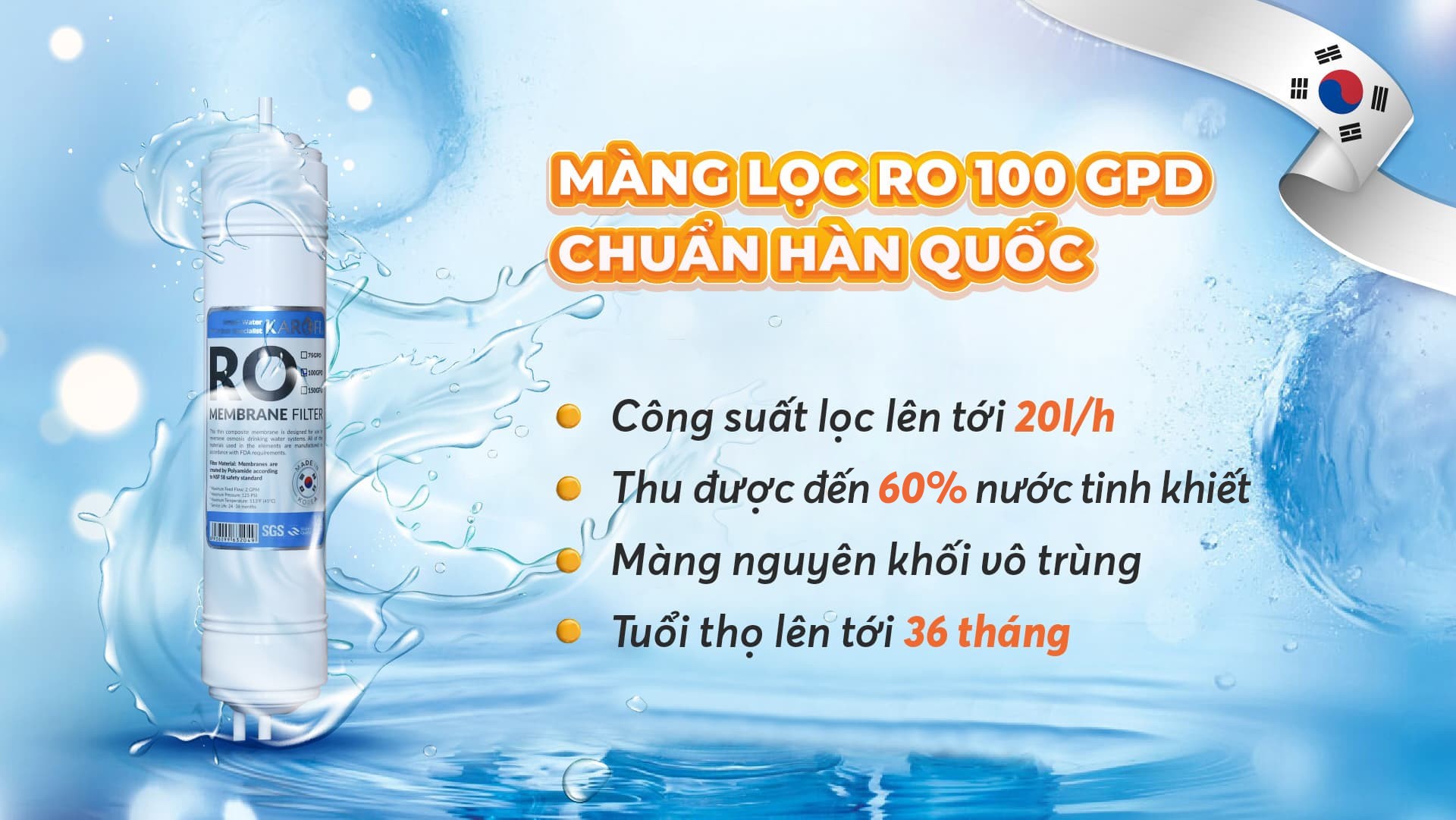 Máy lọc nước nóng lạnh Karofi Livotec 612