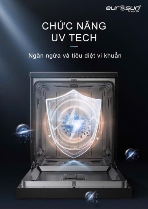 Máy rửa bát Eurosun SMS82EU88B