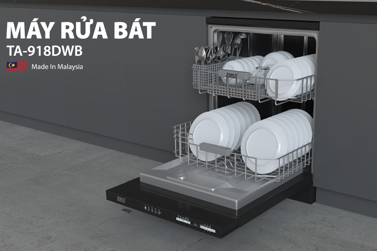 Máy rửa bát Lorca TA 918DWB