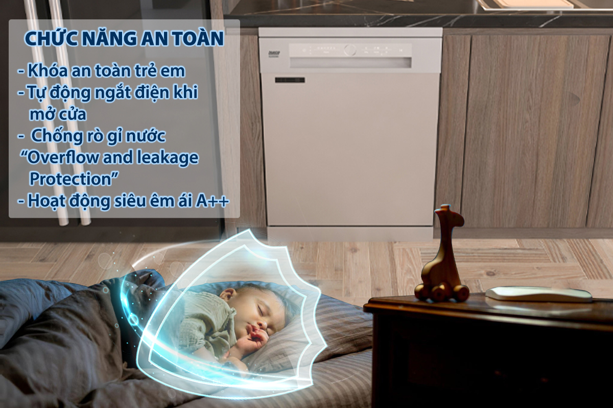 Máy rửa bát Lorca TA 918DWS