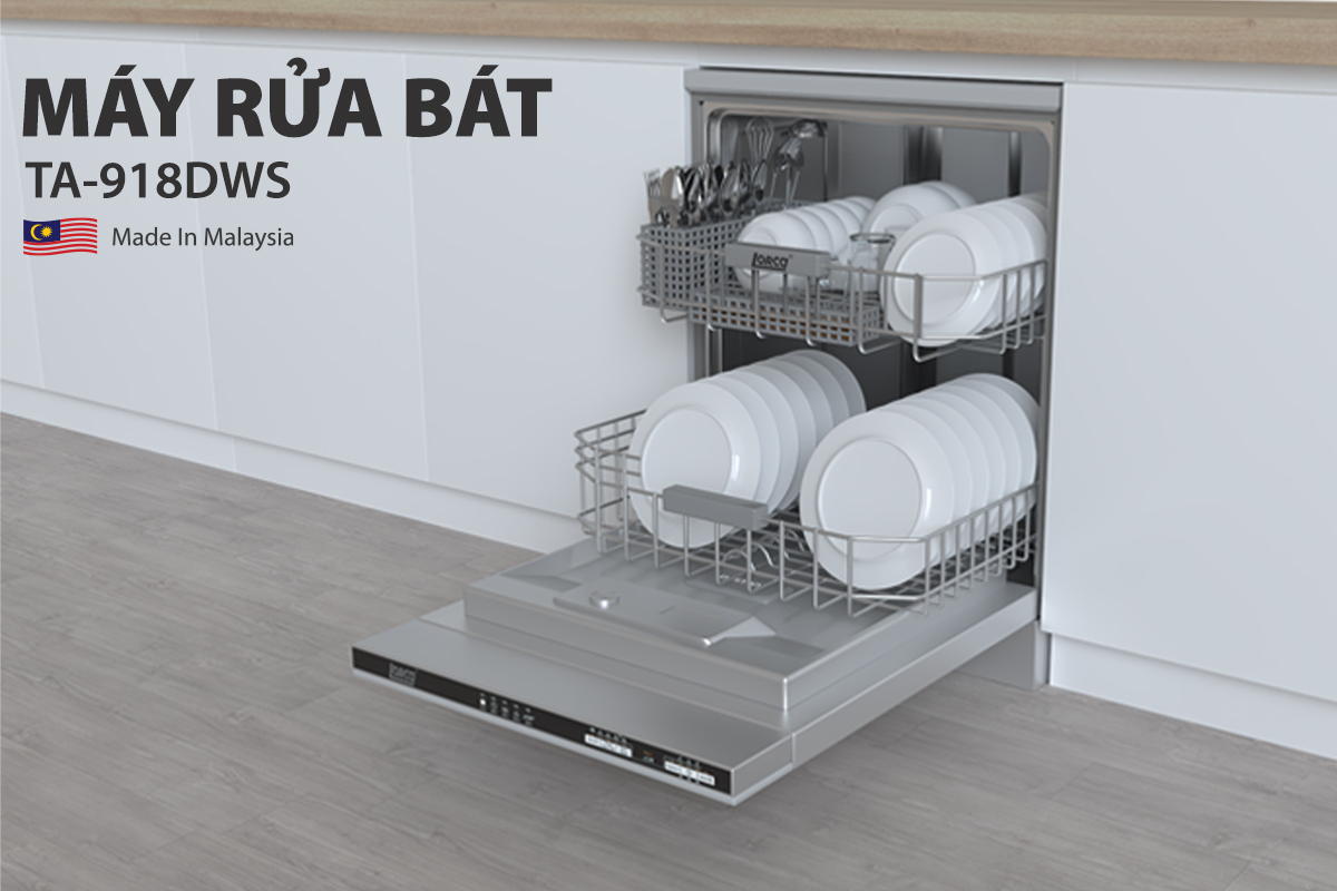 Máy rửa bát Lorca TA 918DWS