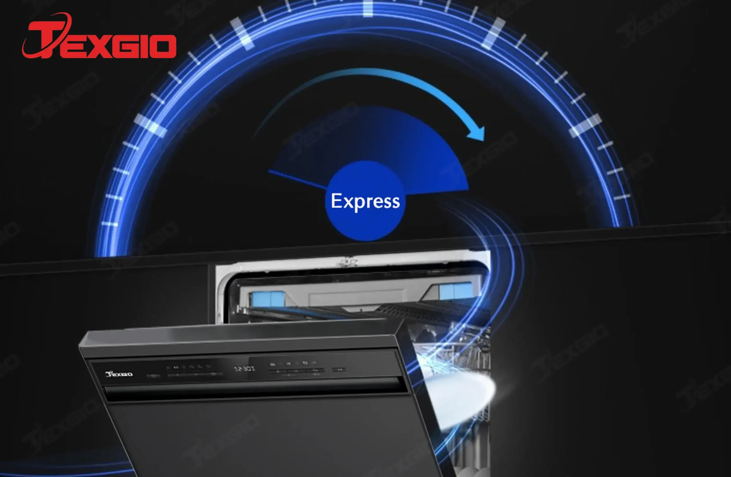 Máy rửa bát Texgio TGD8615BE