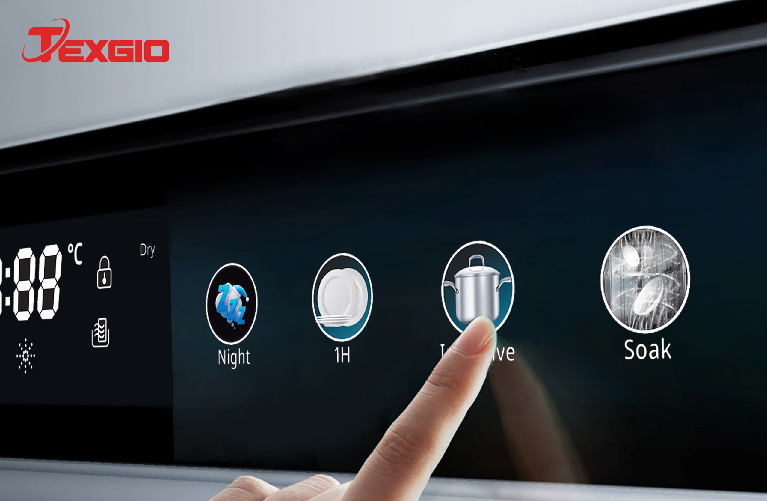 Máy rửa bát Texgio TGDM795B Smart Pro