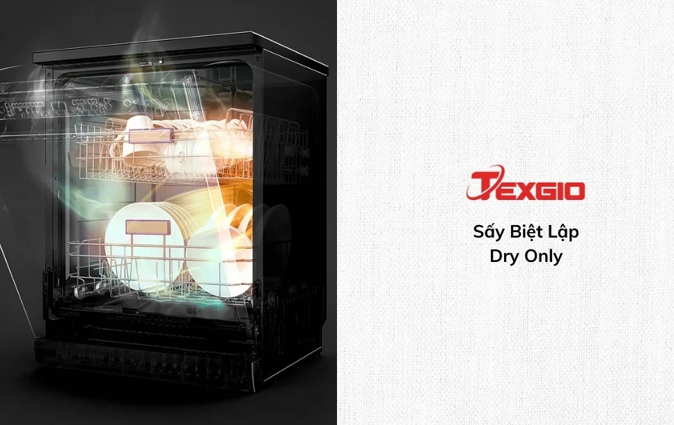 Máy rửa bát Texgio TGF8817B Perfect
