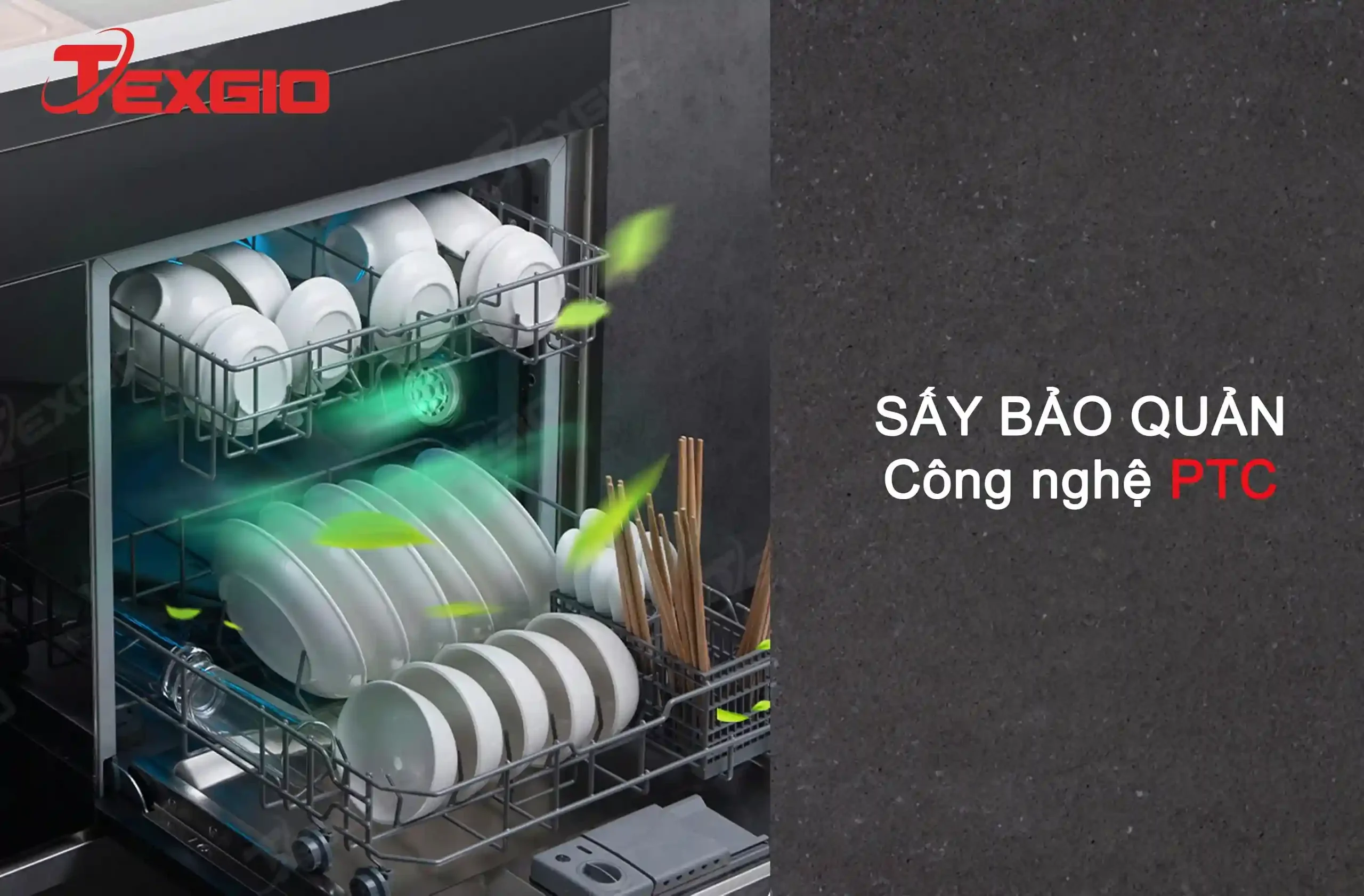 Máy rửa bát đa năng Texgio TGUMF11S