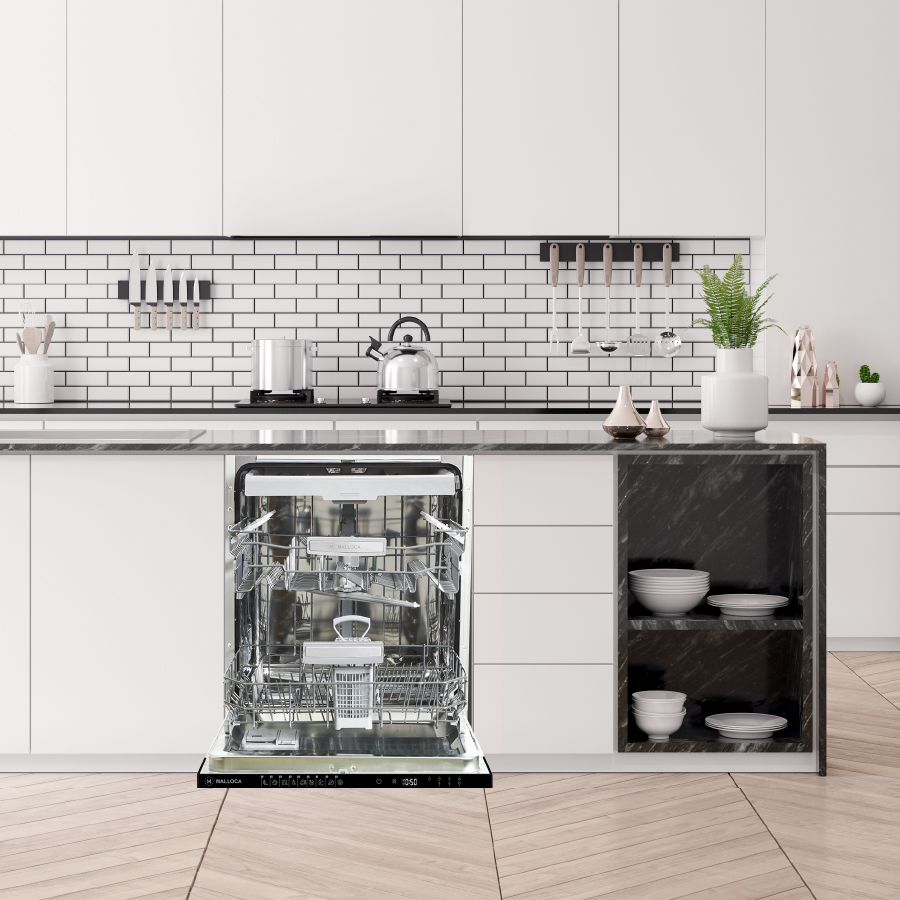 Máy rửa chén Malloca MDW14-B09FI