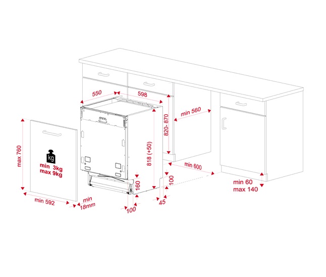 Máy rửa chén Teka DFI 76950 WH