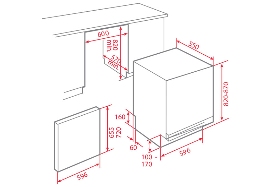 Máy rửa chén Teka DW8 59 FI