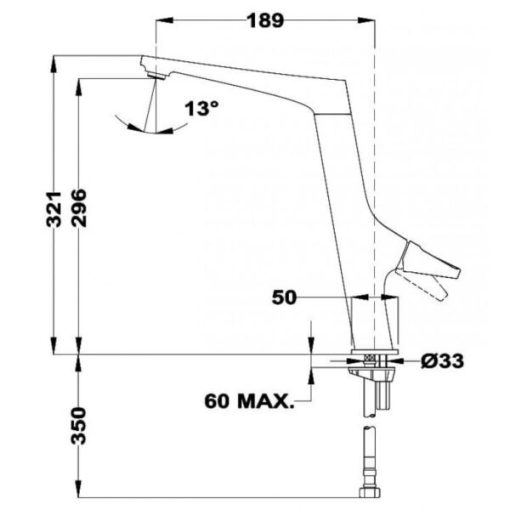 Vòi rửa bát Teka SN 915