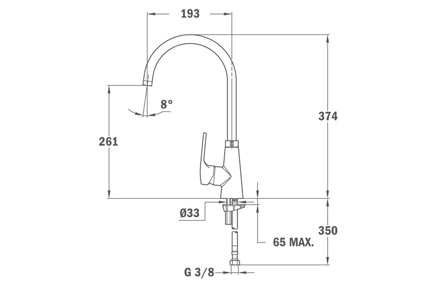 Vòi rửa bát Teka VITA 915