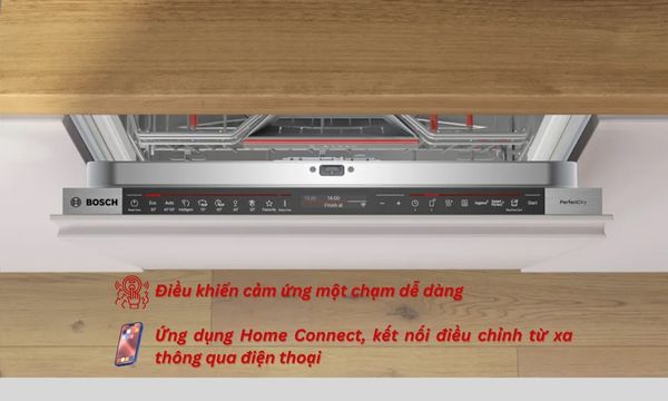 Máy rửa bát âm tủ Bosch SMD8TCX04E Serie 8
