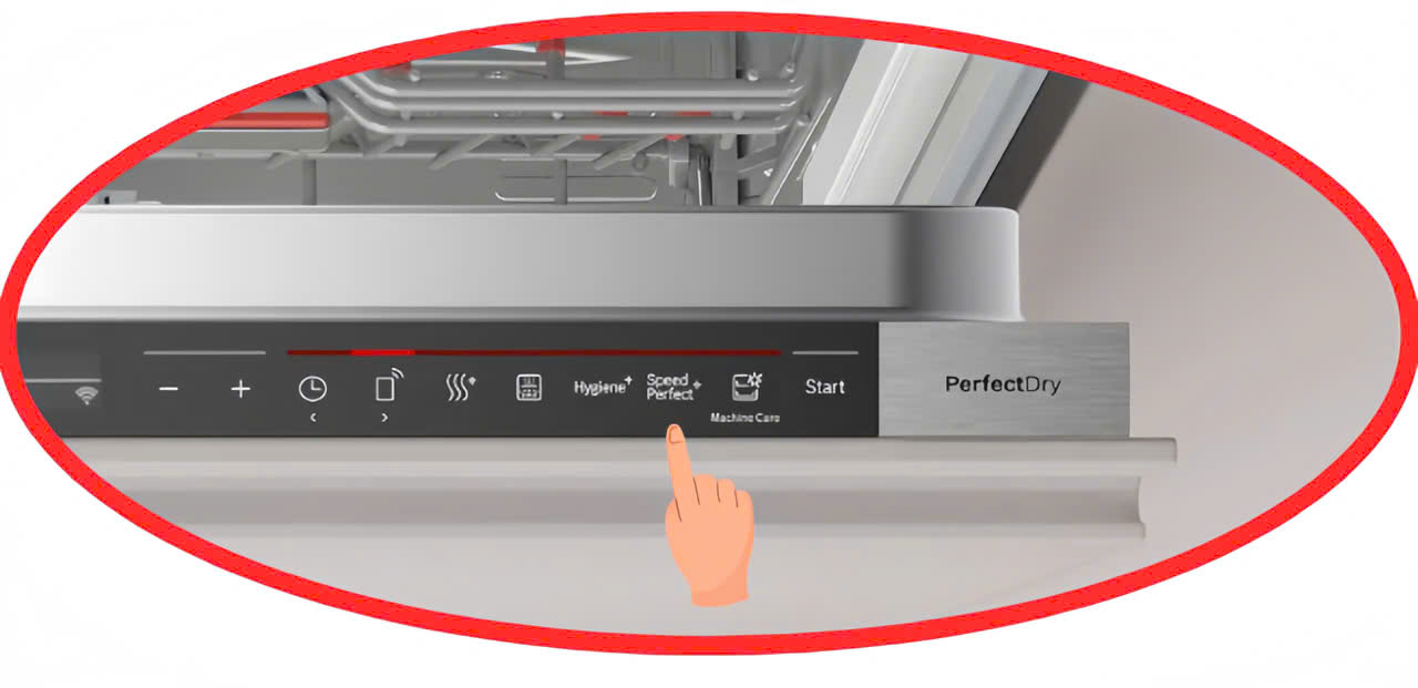 Máy rửa bát âm tủ Bosch SMD8TCX04E Serie 8