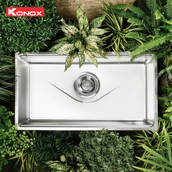Chậu rửa bát phong cách Nhật Konox Tari 8748SM