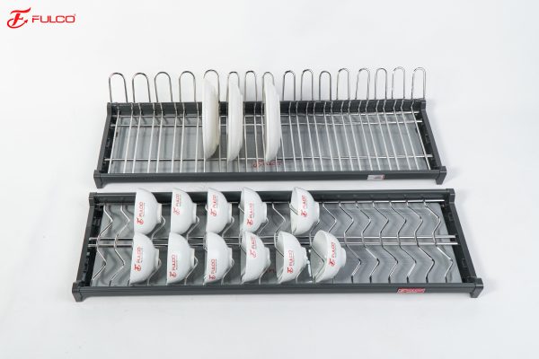 Giá bát đĩa inox 304 nan oval Fulco FC36S – 800