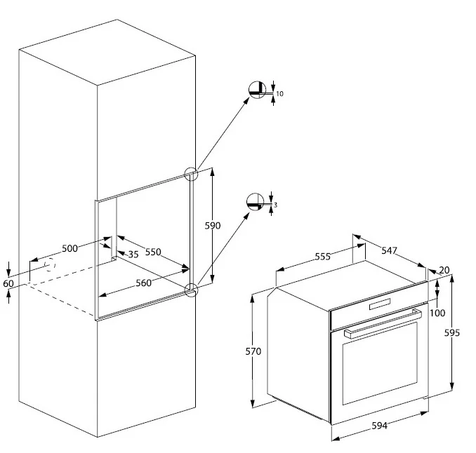 Lò nướng BeKo BBIM13300XPSE