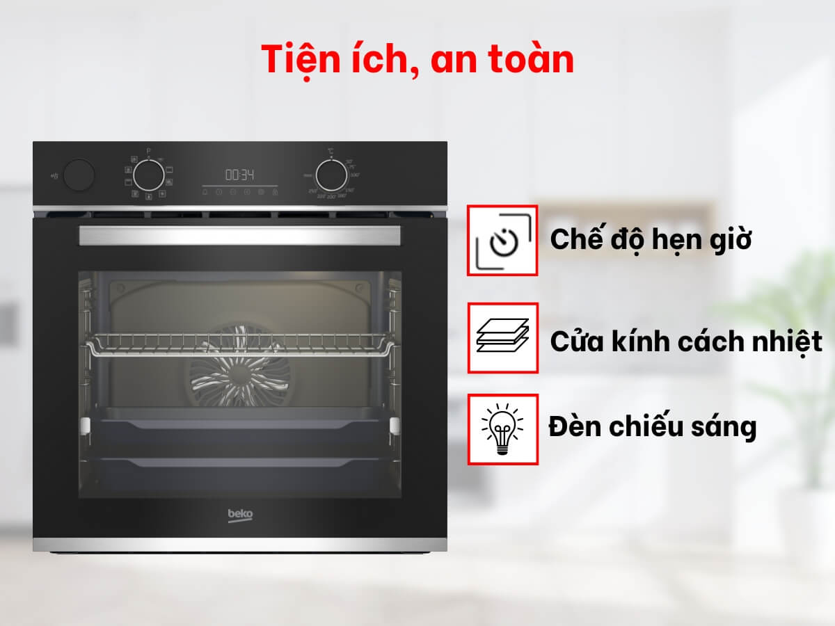 Lò nướng BeKo BBIS13300XMSE