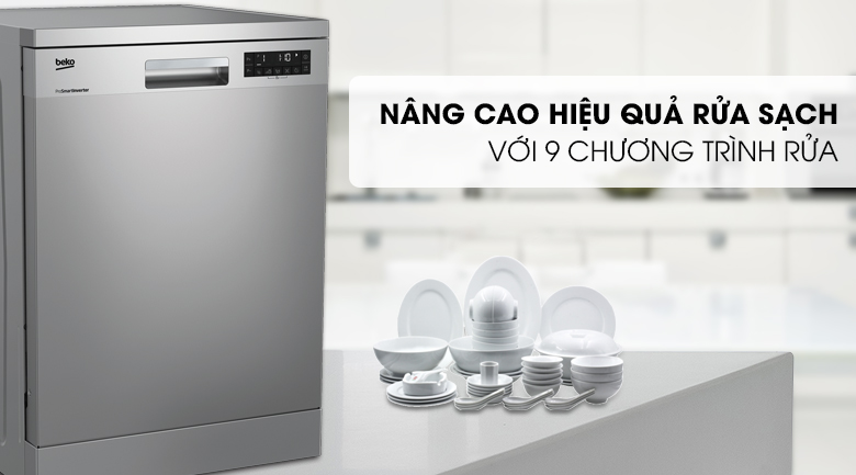 Máy Rửa Bát Beko DFN28422X