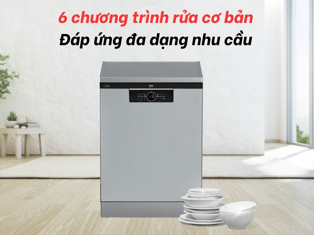 Máy rửa bát Beko BDFN26530X