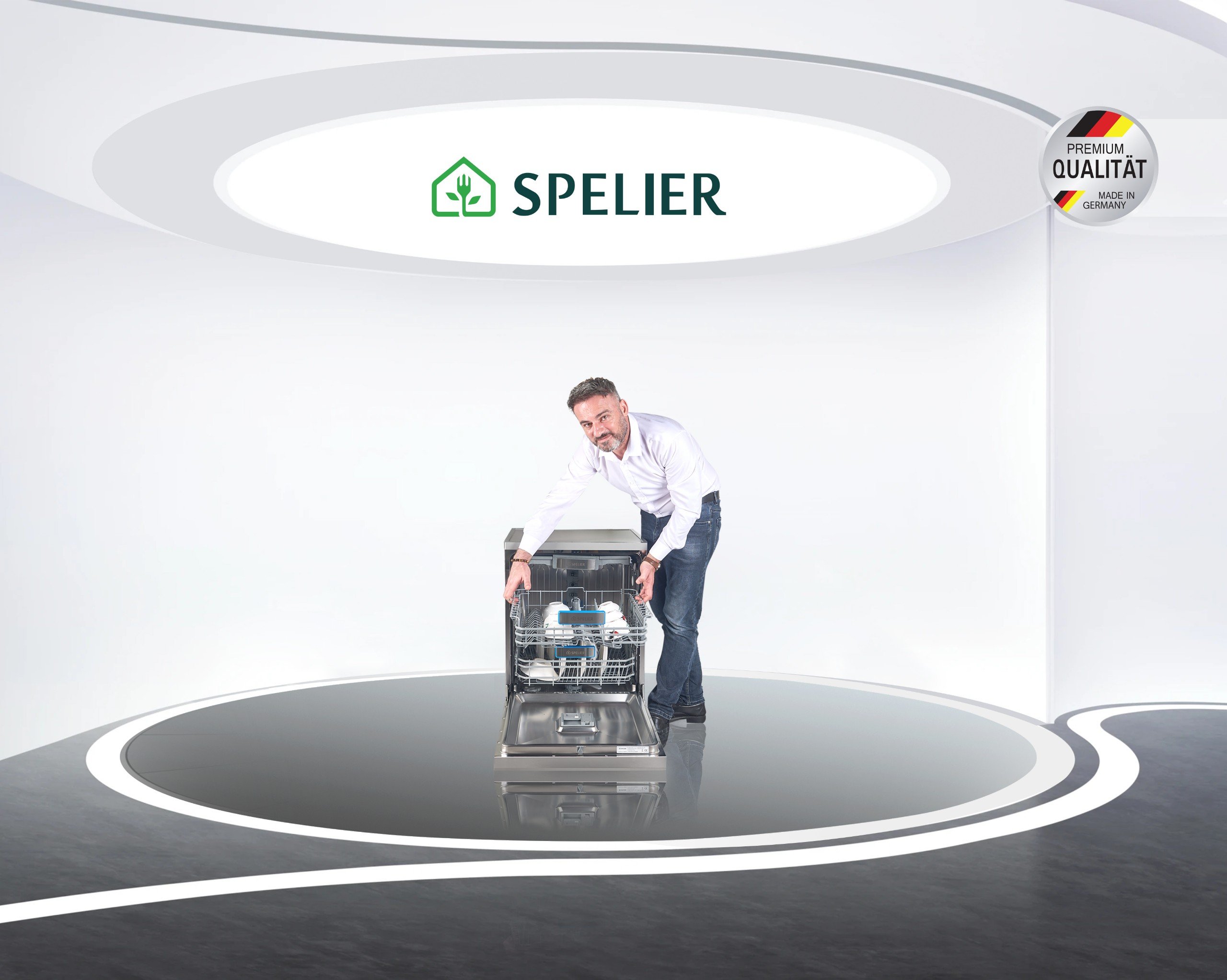 Máy rửa bát Spelier SP 16 DWKT/G