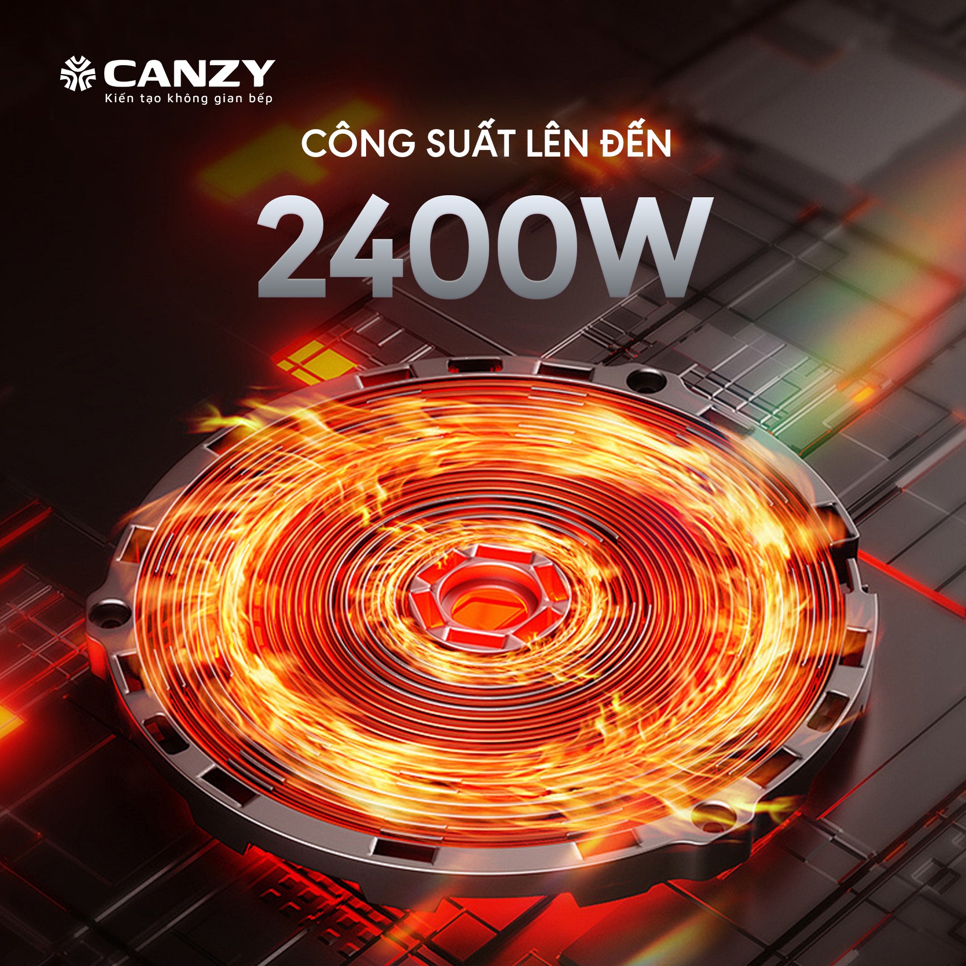 Bếp từ đôi Canzy CZ EU969SMART SERIAL 8.0