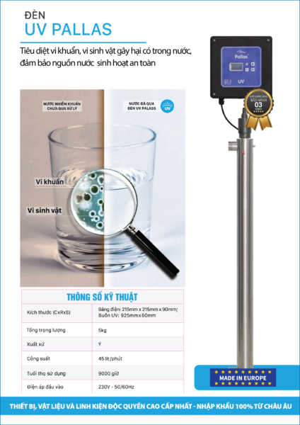 Hệ Thống Lọc Nước Đầu Nguồn Vision Water WH07