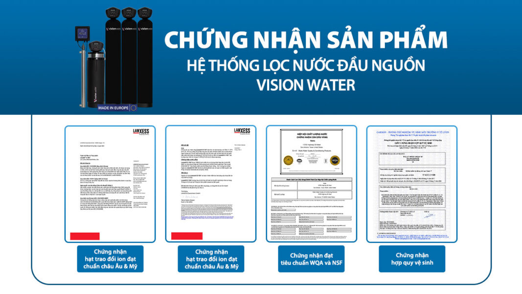 Hệ Thống Lọc Nước Đầu Nguồn Vision Water WH07
