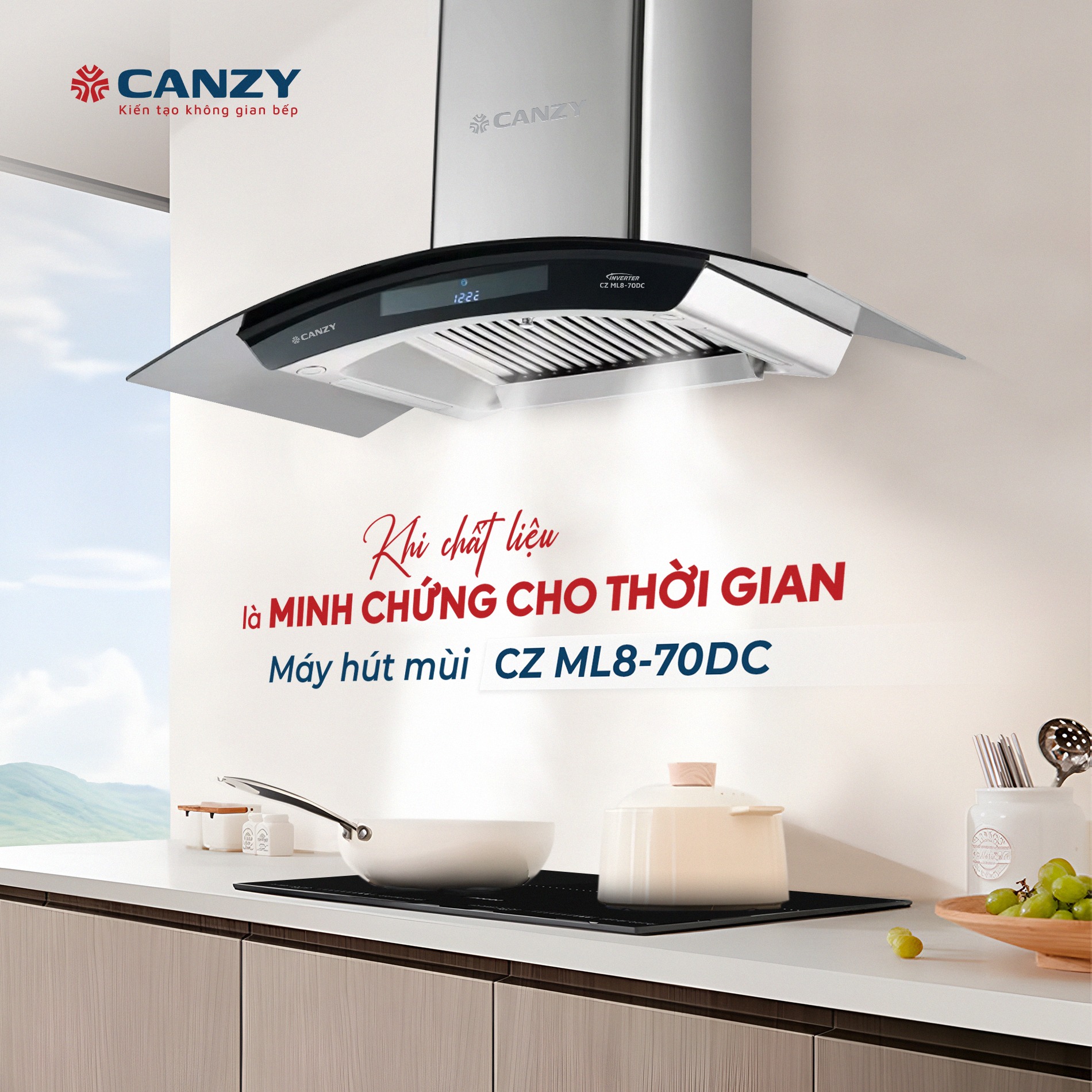 Máy hút mùi Canzy CZ ML8-DC70