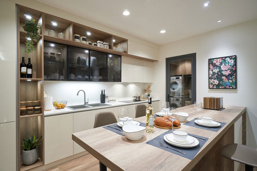 Tủ Bếp Nhựa An Cường