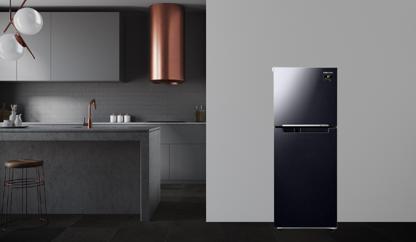 Tủ lạnh Samsung Inverter 208 lít RT20HAR8DBU/SV