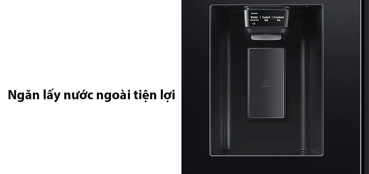 Tủ lạnh Samsung Inverter 635 lít Side By Side RS64R53012C/SV