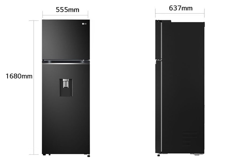 Tủ lạnh LG Inverter 264 Lít GV-D262BL