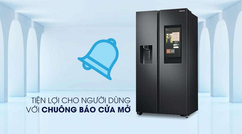 Tủ lạnh Samsung Inverter 616 lít Side By Side RS64T5F01B4/SV