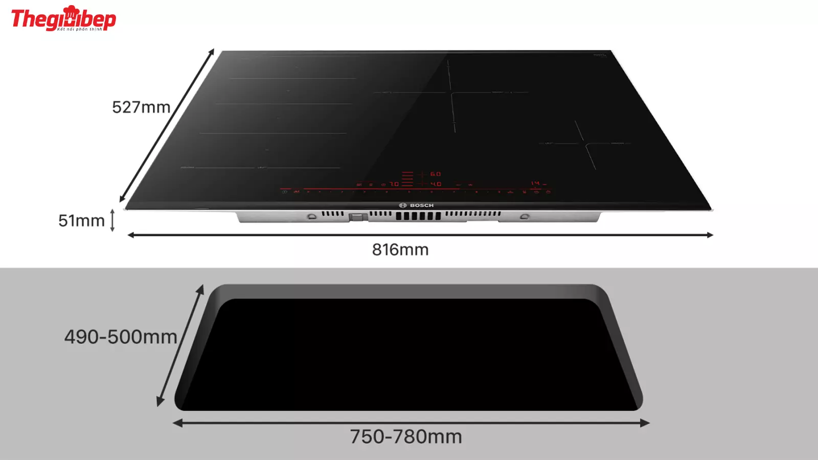 Bếp Từ Bosch PXE875DC1E