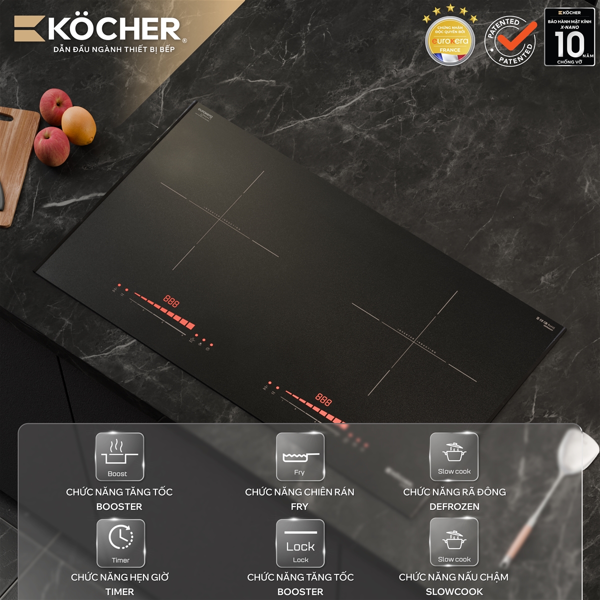 Bếp Từ Kocher X-NANO 7