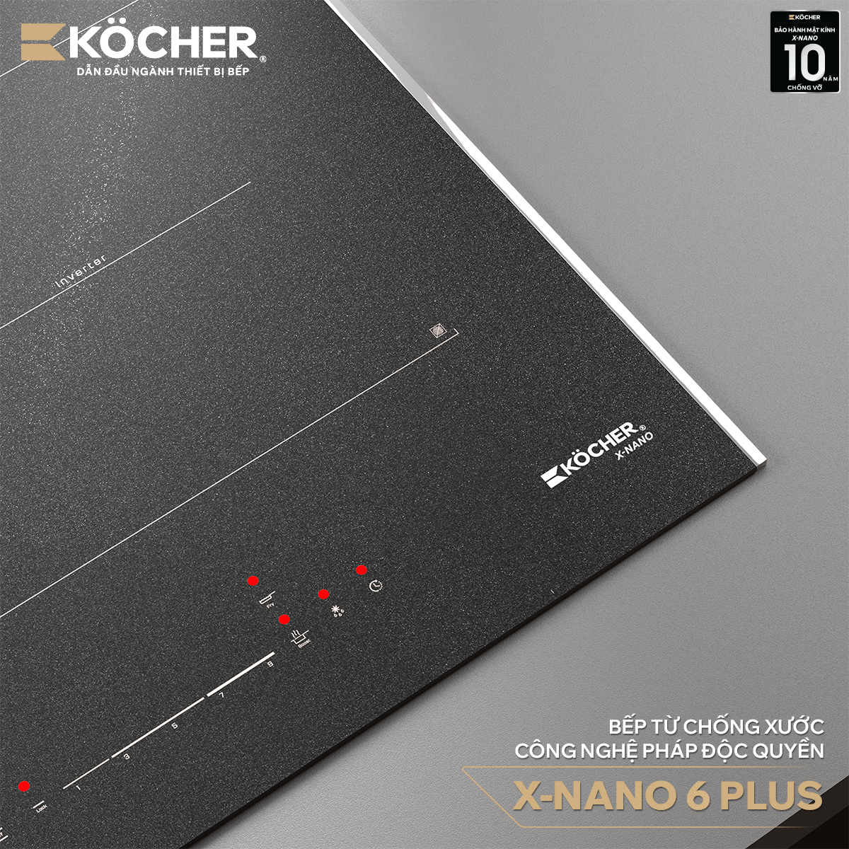 Bếp từ Kocher X-NANO 6