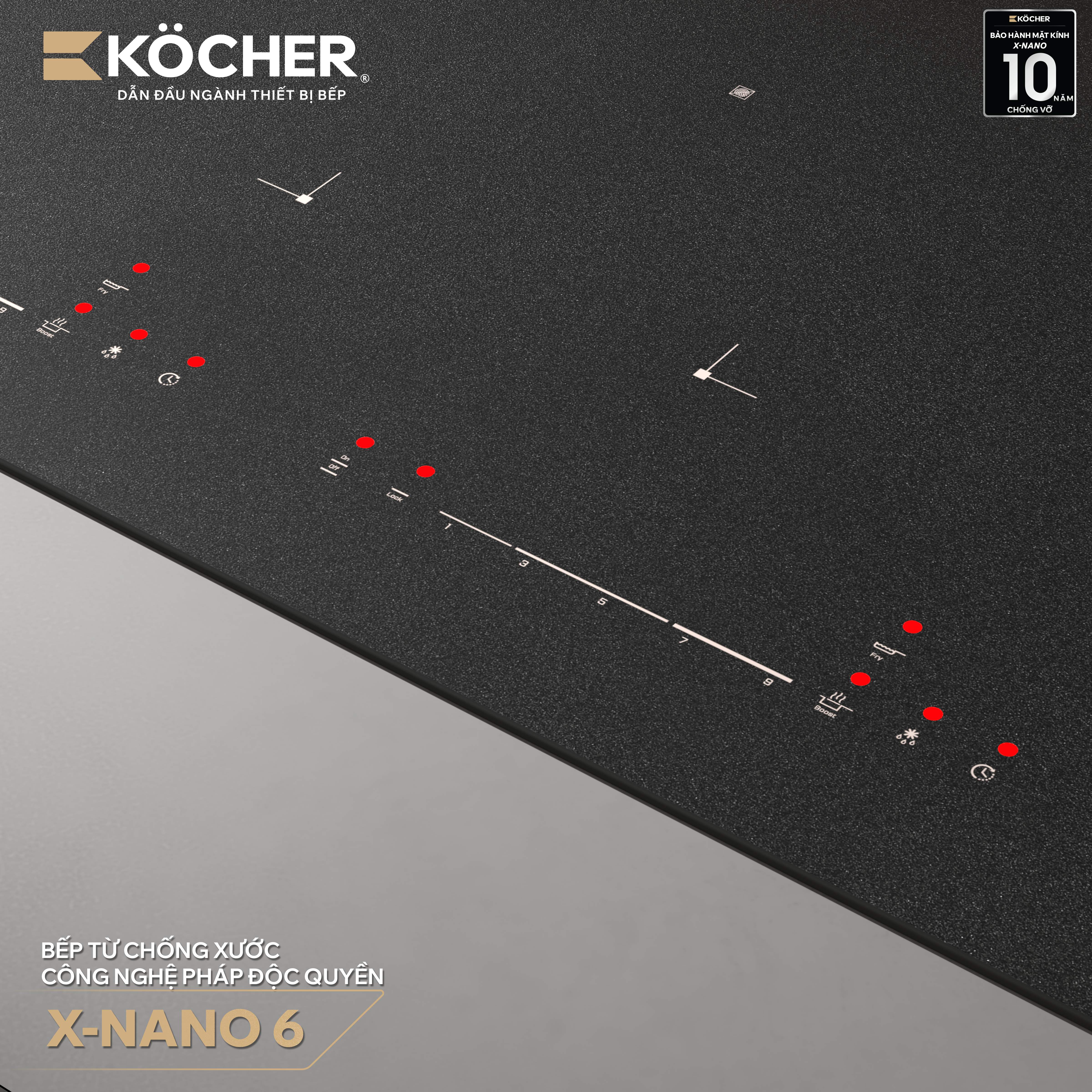 Bếp từ Kocher X-NANO 6