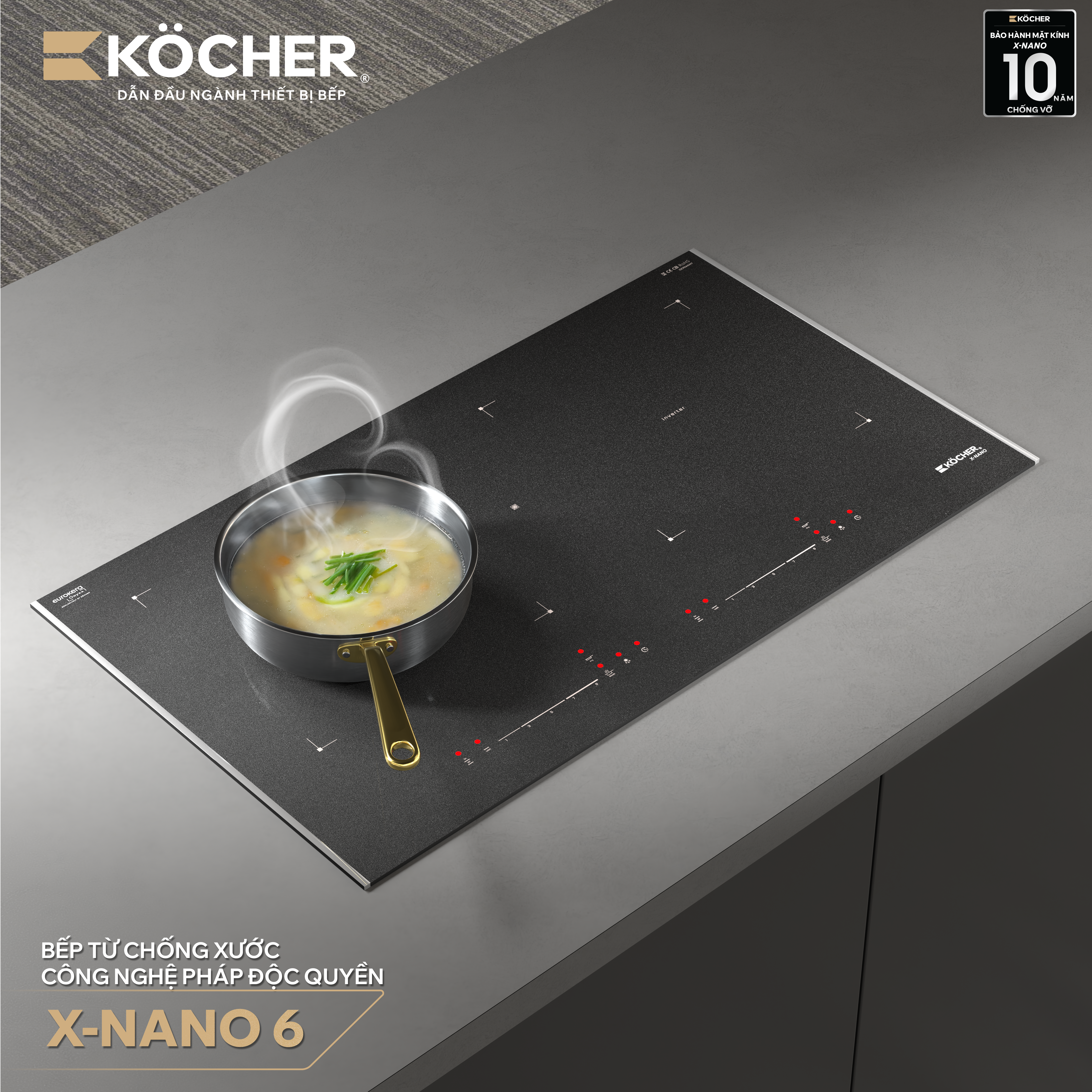 Bếp từ Kocher X-NANO 6