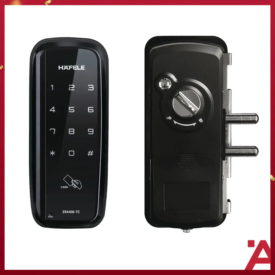 Khóa Điện Tử Cho Cửa Kính ER4400-TCR Hafele 912.05.701 Khóa Điện Tử Cho Cửa Kính ER4400-TCR Hafele 912.05.701