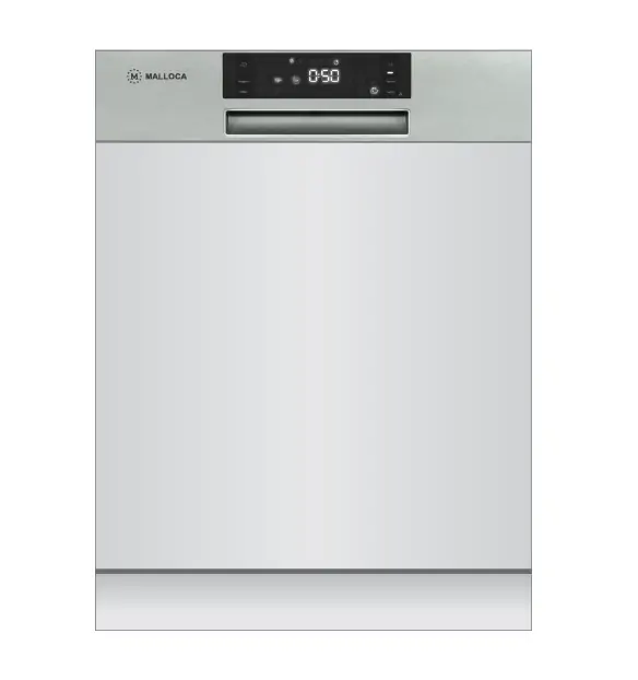 Máy Rửa Chén Bán Âm Malloca MDW14-S08SI