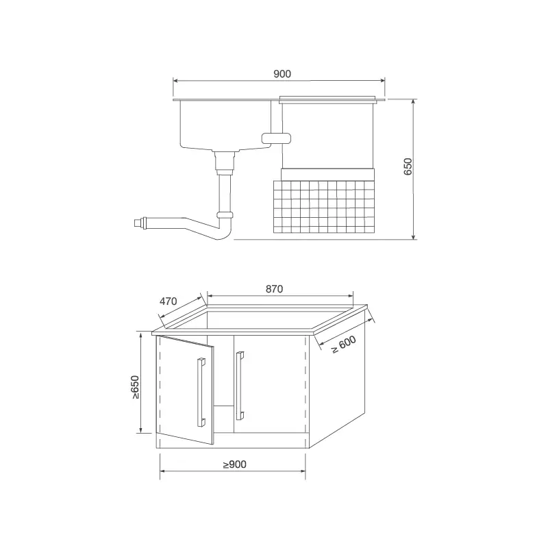 Máy Rửa Chén Malloca WQP6-890F4 Máy Rửa Chén Malloca WQP6-890F4