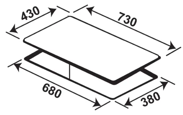 Bếp điện từ Kaff KF-FL109