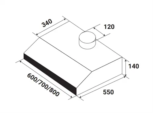 Máy hút mùi KAFF KF-688I