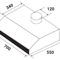 Máy hút mùi KAFF KF-701B