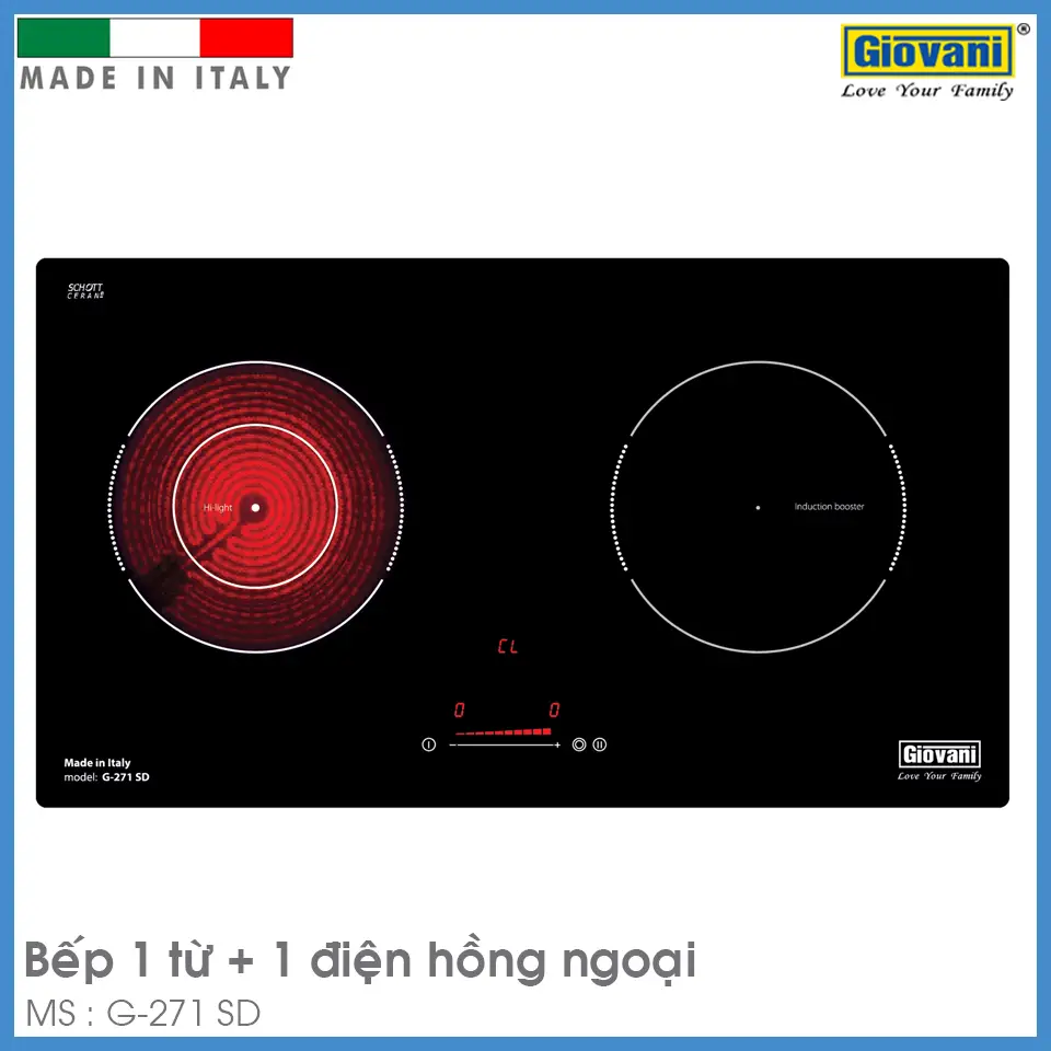 Bếp điện từ GIOVANI G-271 SD