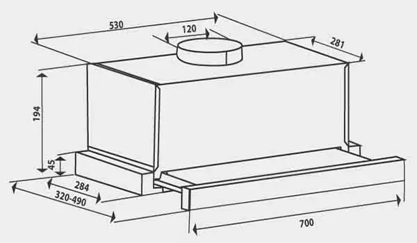 Máy hút mùi GIOVANI G-168 SF