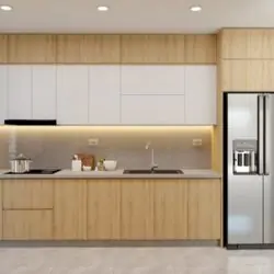 Tủ Bếp Nhựa Phủ Melamine