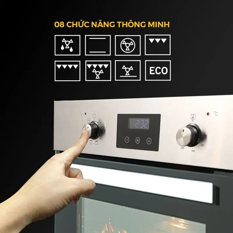 Lò Nướng Âm Tủ Kocher KOEU 68S08F